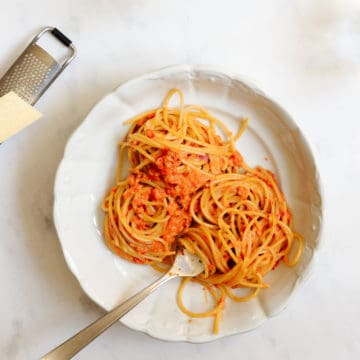 Spaghetti della principessa - peperoni